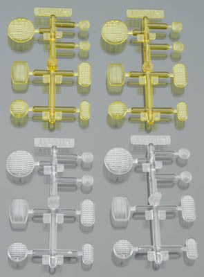 AXIAL AX80049 LED Lens Set Yellow/Clear (4)