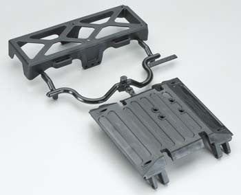 AXIAL AX80079 Tube Frame Skid Plate/Battery Tray Wraith