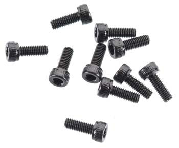 AXIAL AXA084 Cap Head M3x8mm Black Oxide (10)