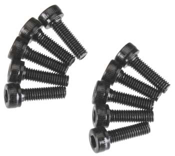 AXIAL AXA085 Cap Head M3x10mm Black Oxide (10)