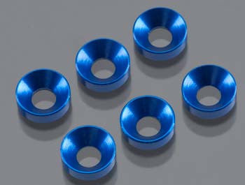 AXIAL AXA1103 Cone Washer 3x6.9x2 Blue (6) *DISC*