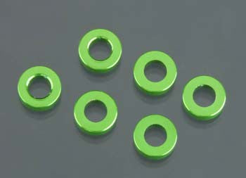 AXIAL AXA1302 Spacer 2x6mm Green