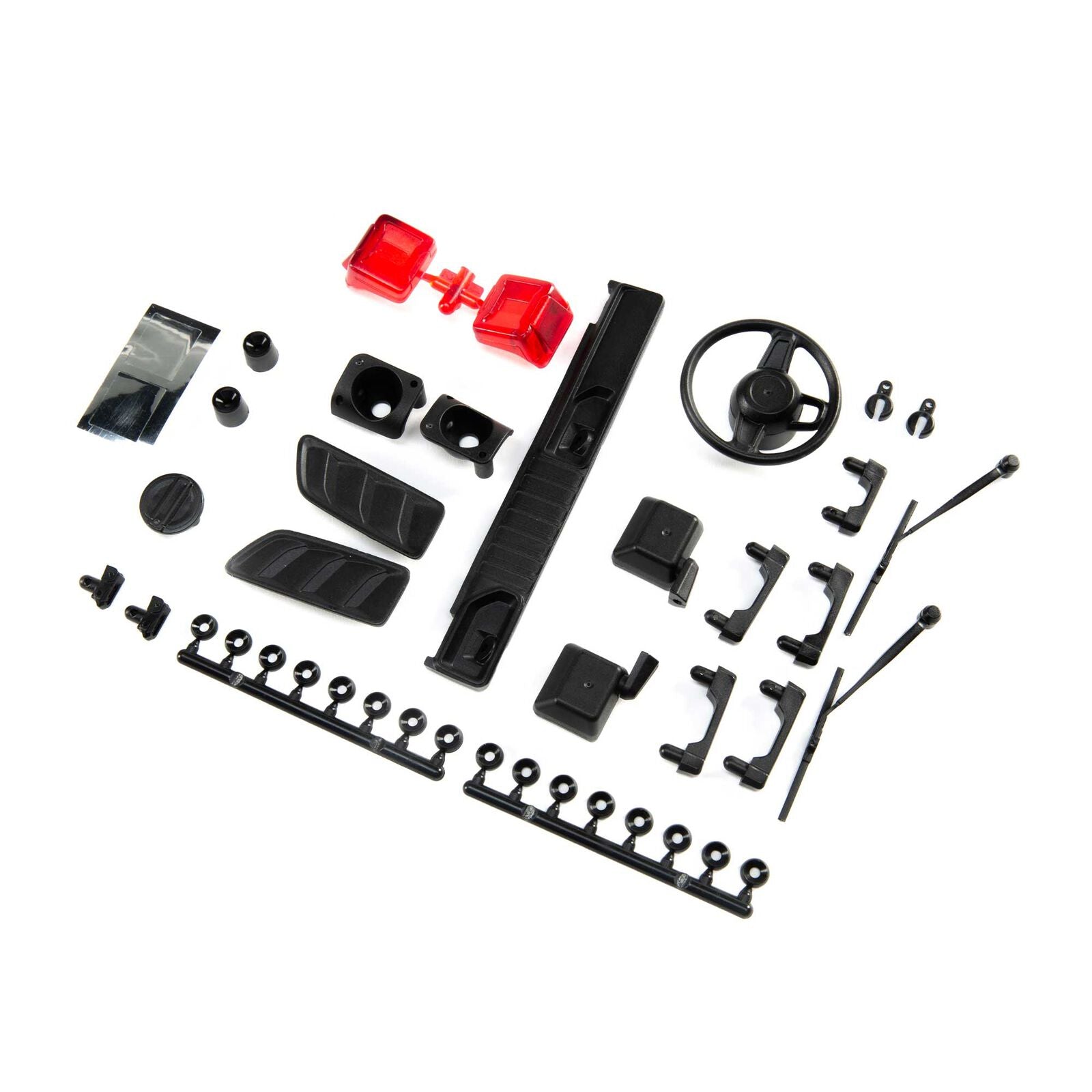 AXIAL AXI230022 Exterior Body Detail Parts Jeep JLU: SCX10III