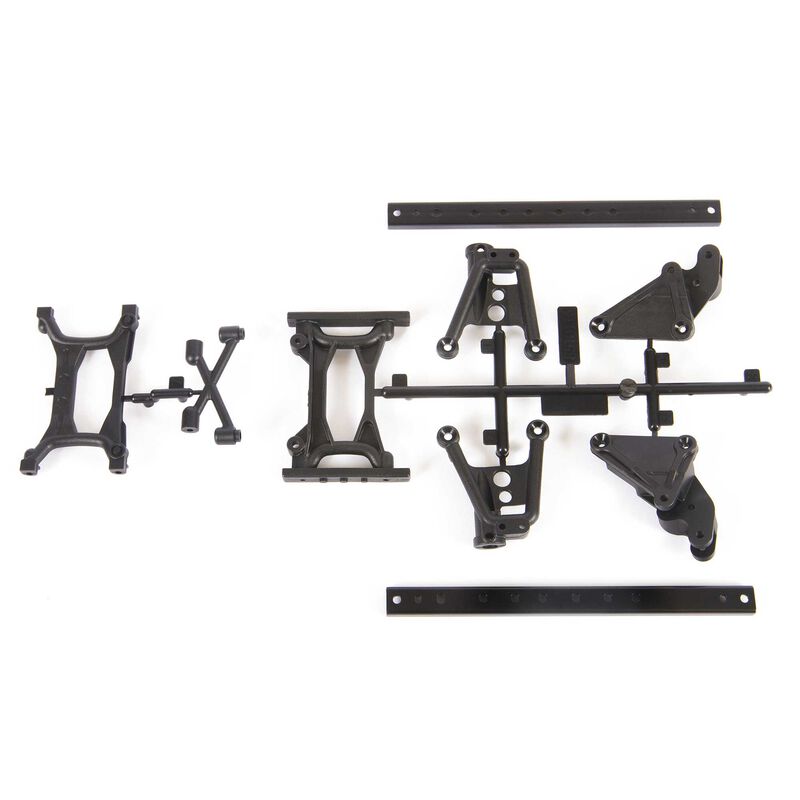 AXIAL AXI231004 SCX10-II Frame Extension & Brace Set UMG 6x6