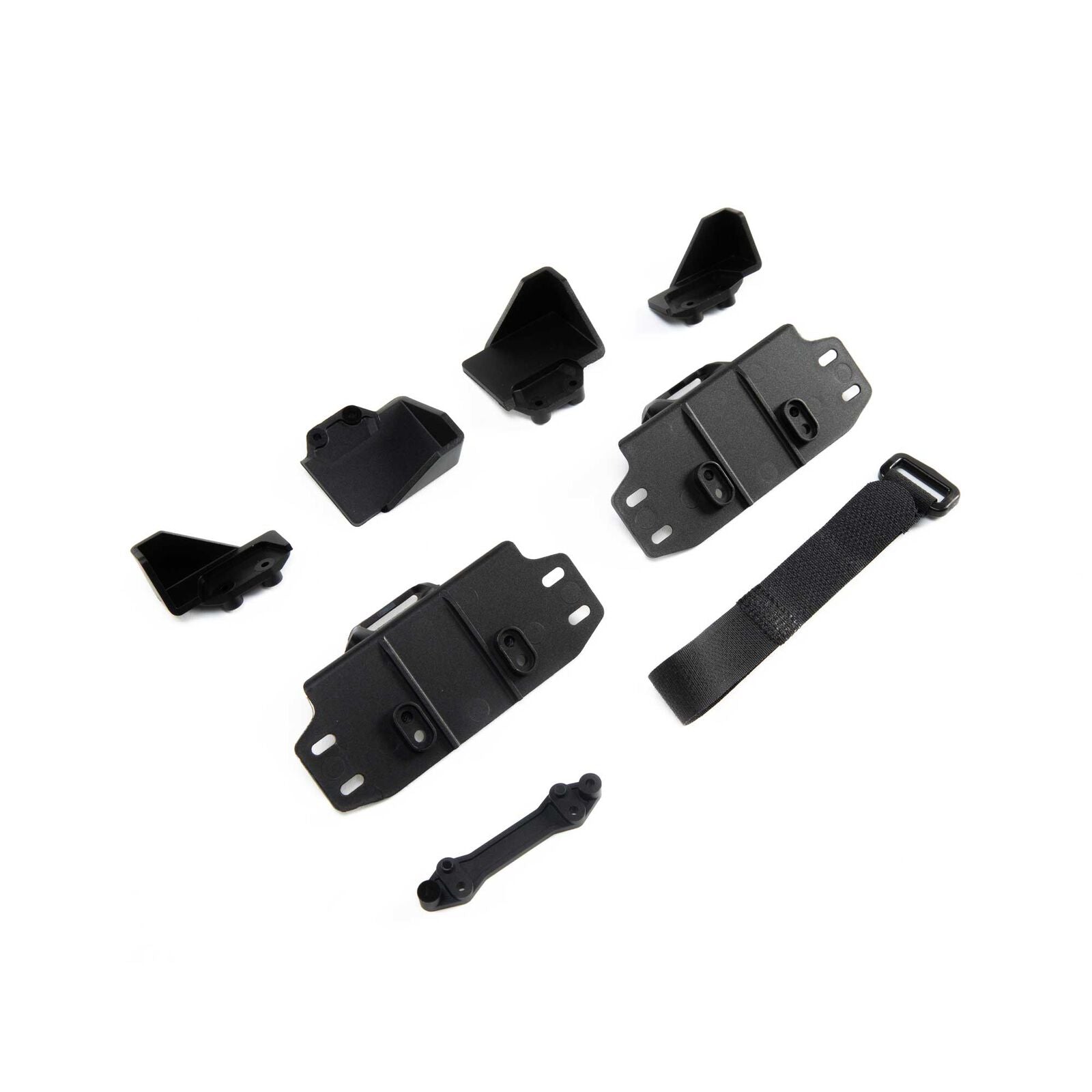 AXIAL AXI231008 Battery Tray Sets &amp; Strap: SCX10III