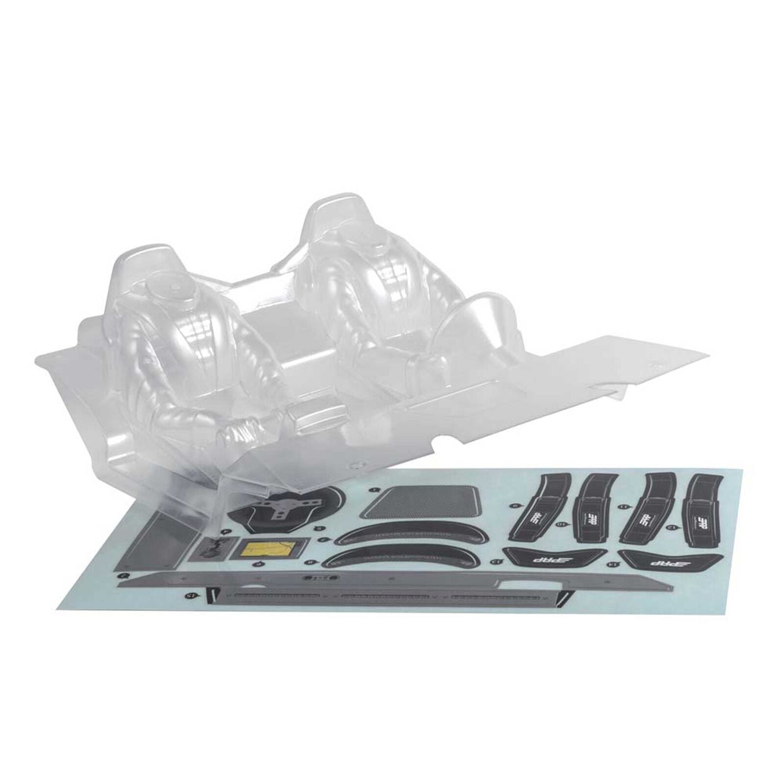 AXIAL AX31328 Interior Set .040 Clear RR10 AXIC3328