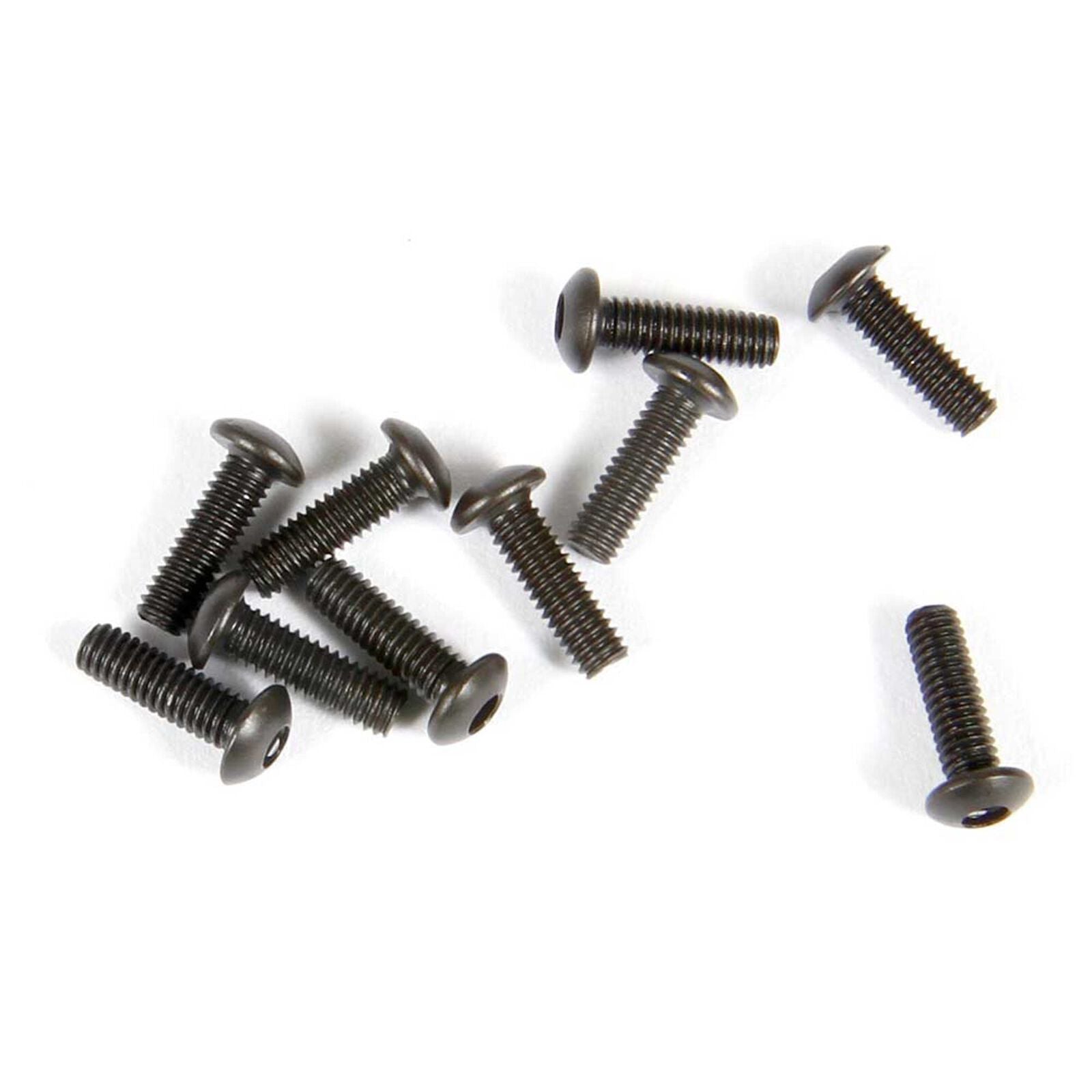 AXIAL AX31373 M2.6x8mm Hex Socket Button Head Black (10) AXIC3373