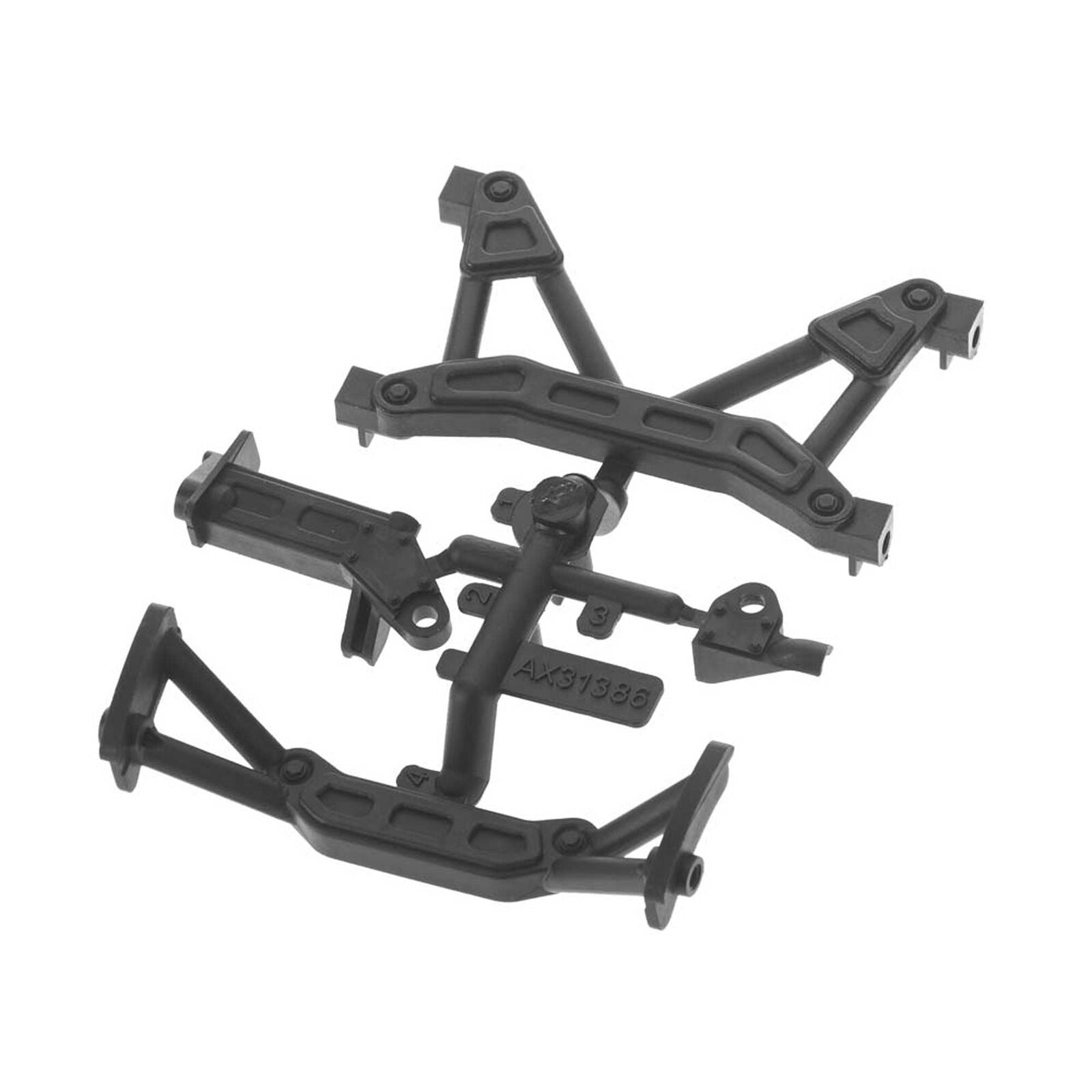 AXIAL AX31386 Frame Braces SCX10 II AXIC3386