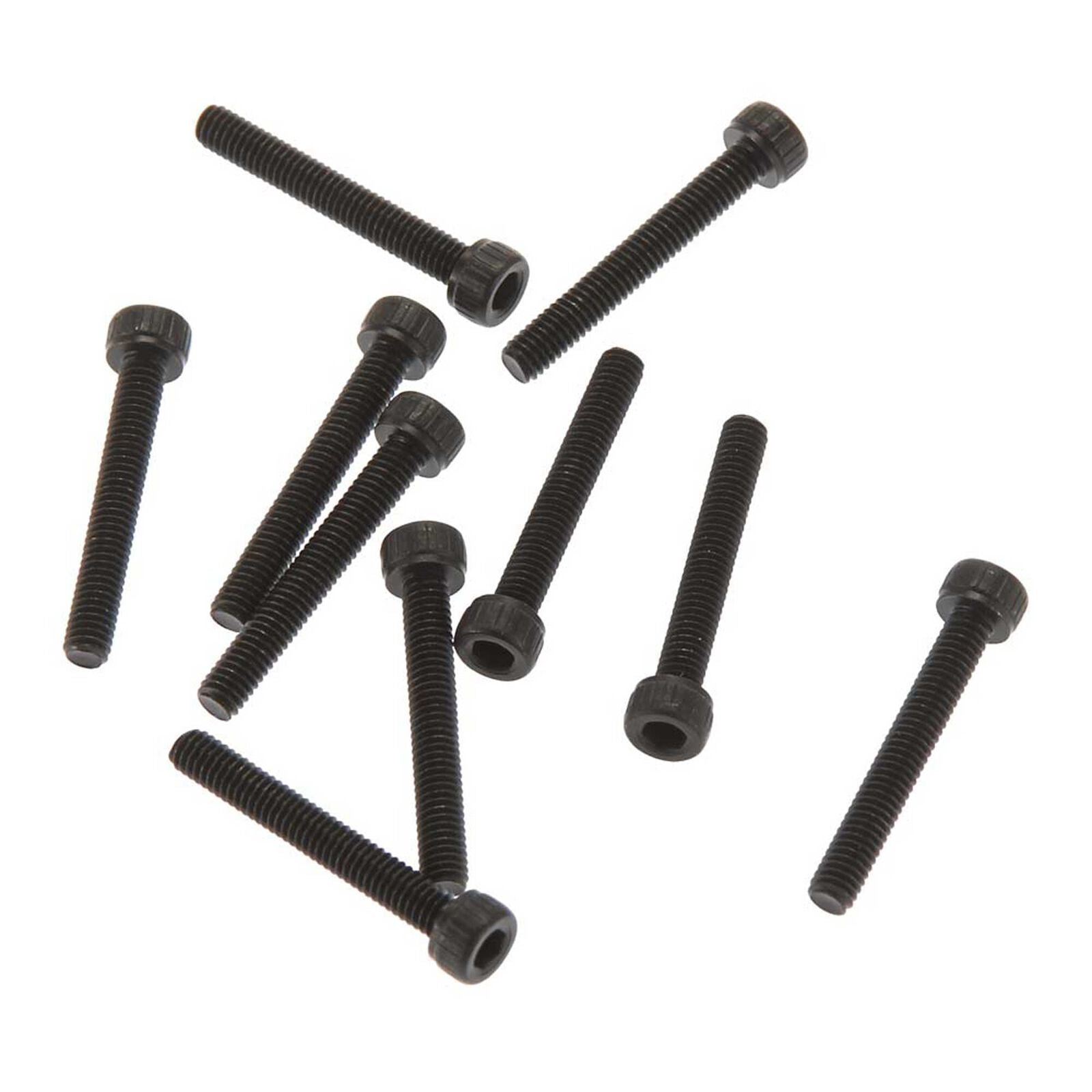 AXIAL AX31399 M2.6x18mm Cap Head Screw Black (10) AXIC3400