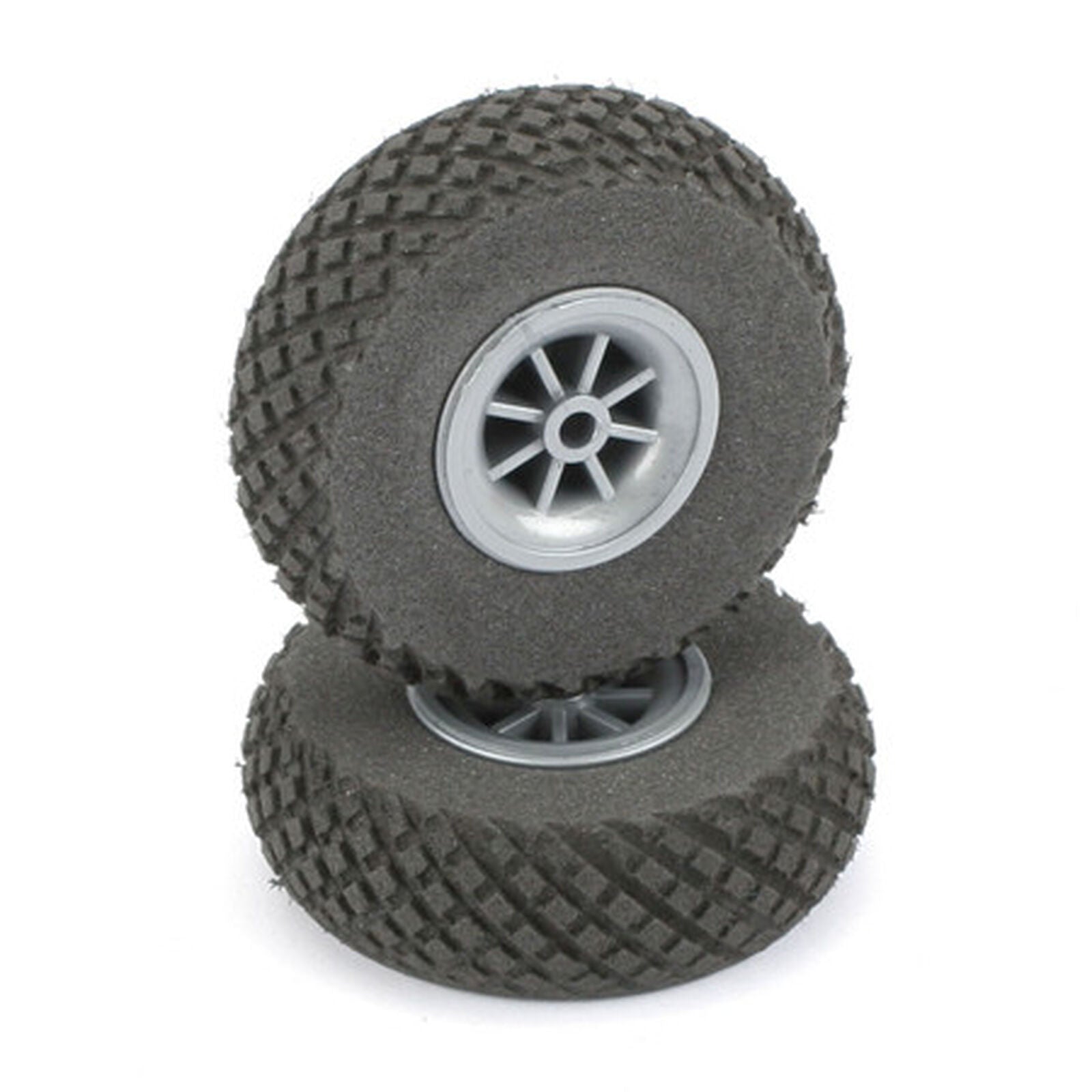 DUBRO 250DL Diamond Lite Wheels, 2-1/2"