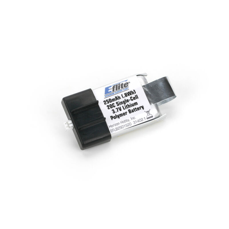 EFLITE EFLB2501S20 250mAh 1S 3.7V 20C LiPo Battery