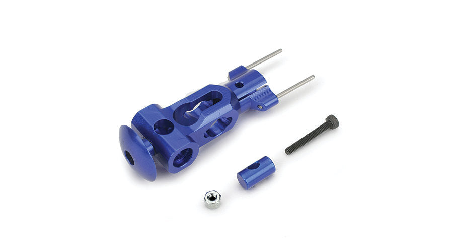 EFLITE BLADE EFLH1422A Aluminum Head Block/Rotor Housing Set Blue B400 *DISC*