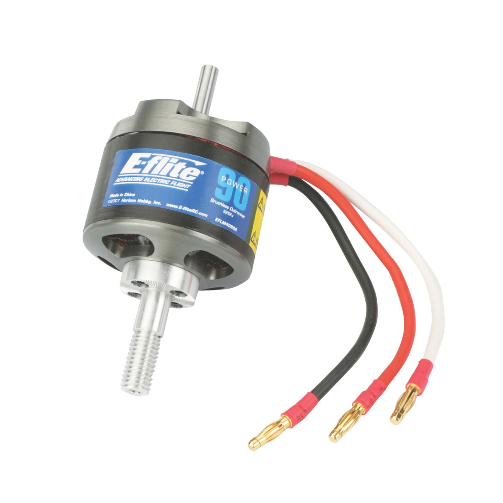 EFLITE EFLM4090A Power 90 Brushless Outrunner Motor, 325Kv: 4mm Bullet