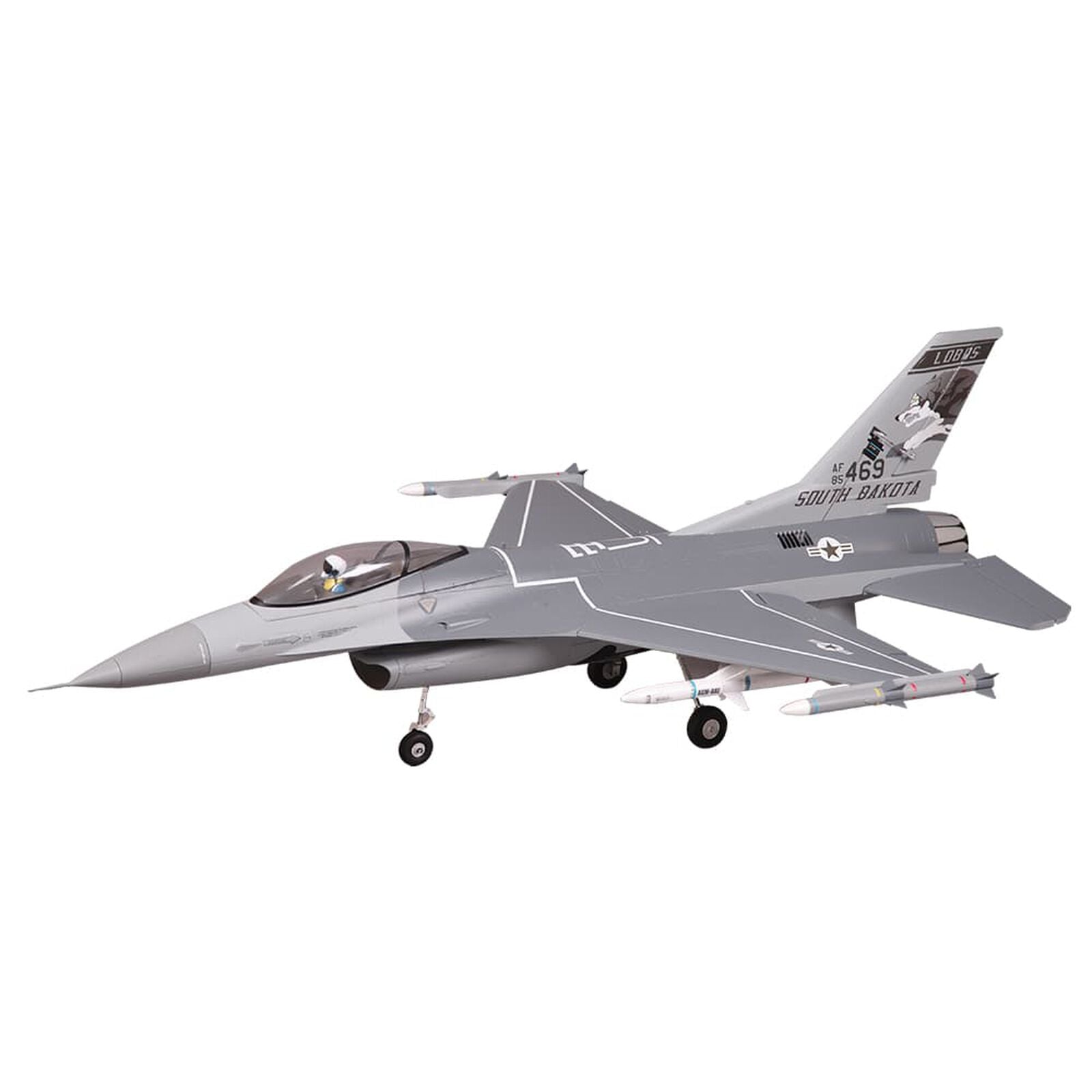 FMS FMM1102PX F-16C Fighting Falcon 70mm EDF PNP with Reflex