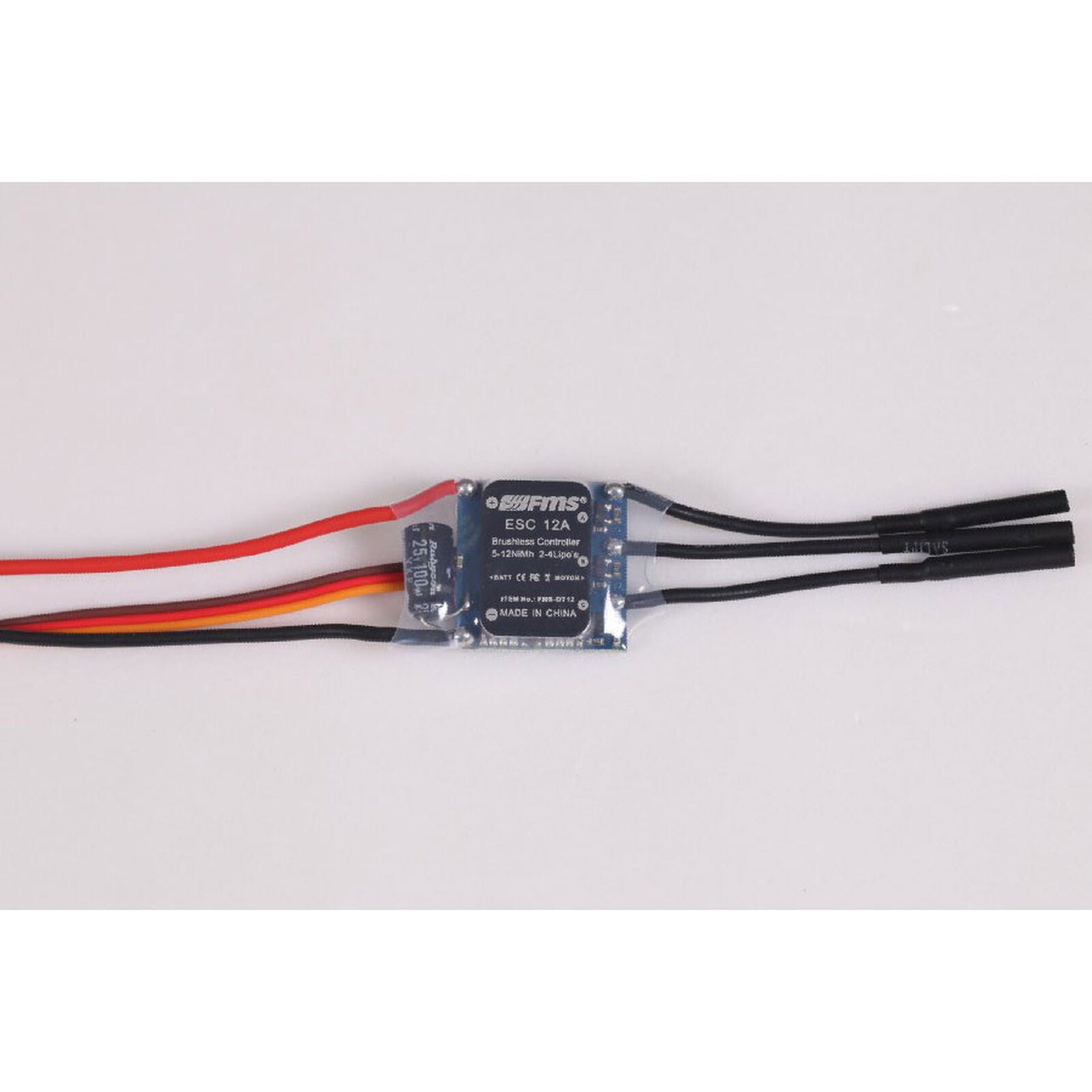 FMS FMM12A ESC-12A JST: Red Dragonfly, 900mm