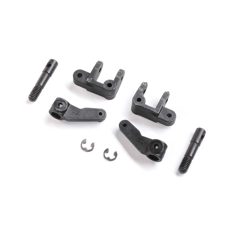 LOSI LOS214021 Spindle, Caster Block, Front Axle Set: Mini JRX2