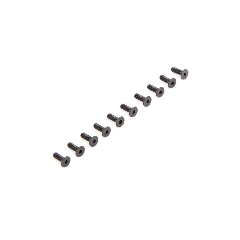 LOSI LOS235009 M2.5x8 2.5x8mm Flat Head Screws (10)