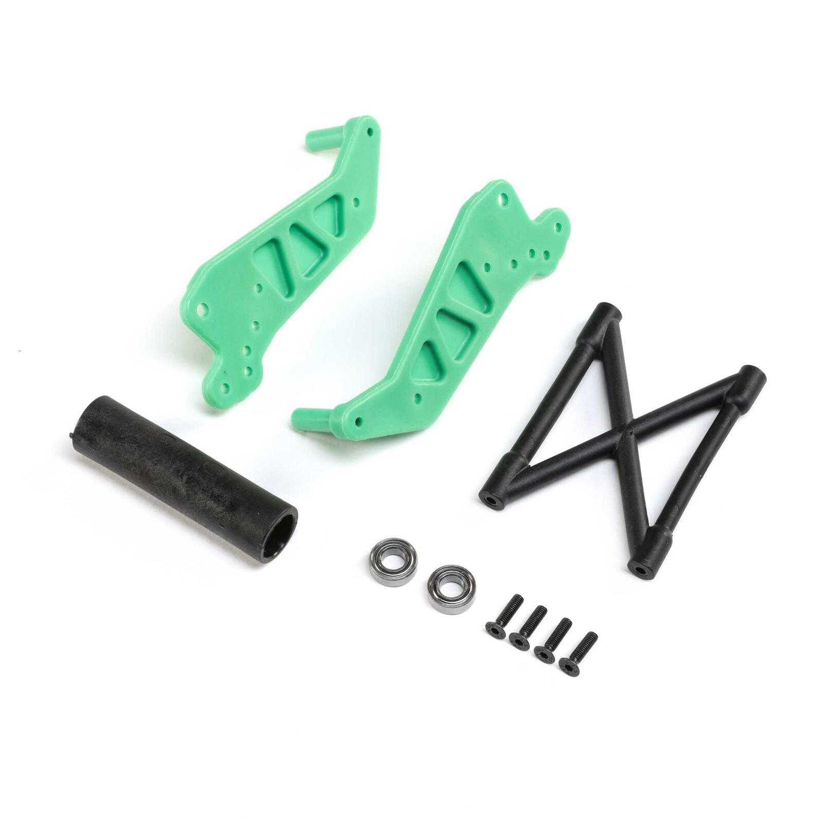 LOSI LOS241029 Wheelie Bar Set, Green: LMT