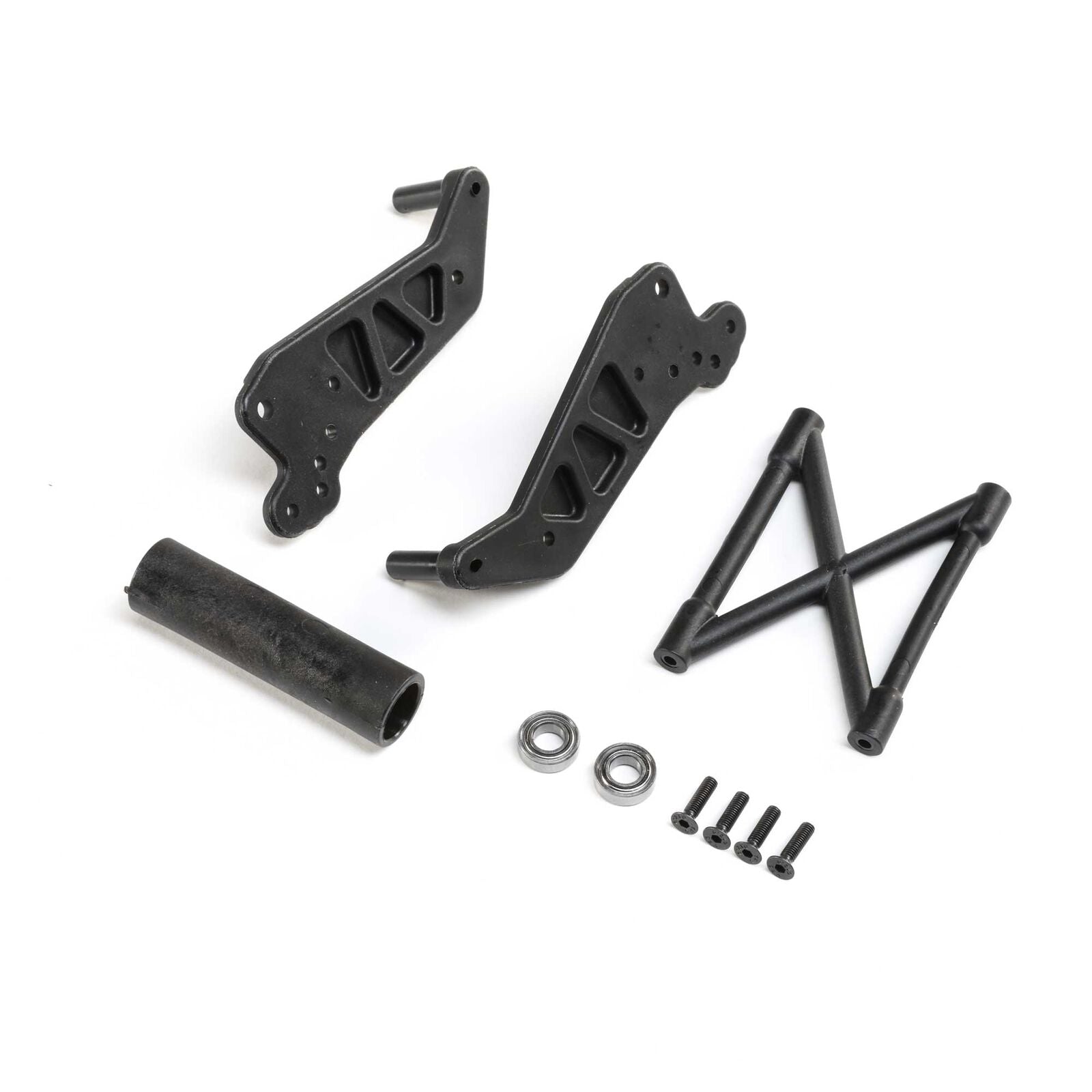 LOSI LOS241052 Wheelie Bar Set, Black: LMT