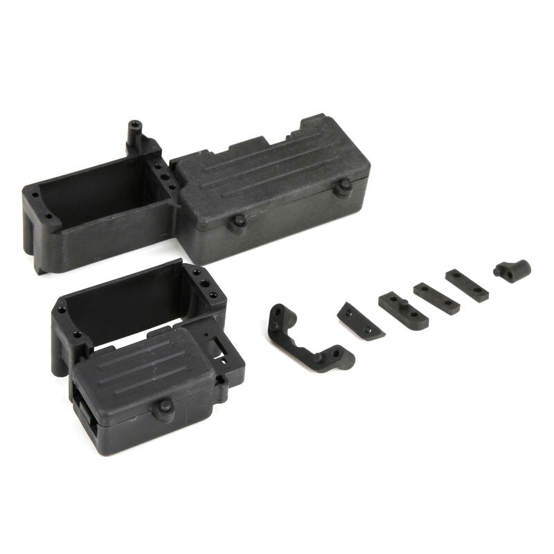 LOSI LOS251012 Radio Tray &amp; Gas Tank Mount: 1:5 4wd DB XL