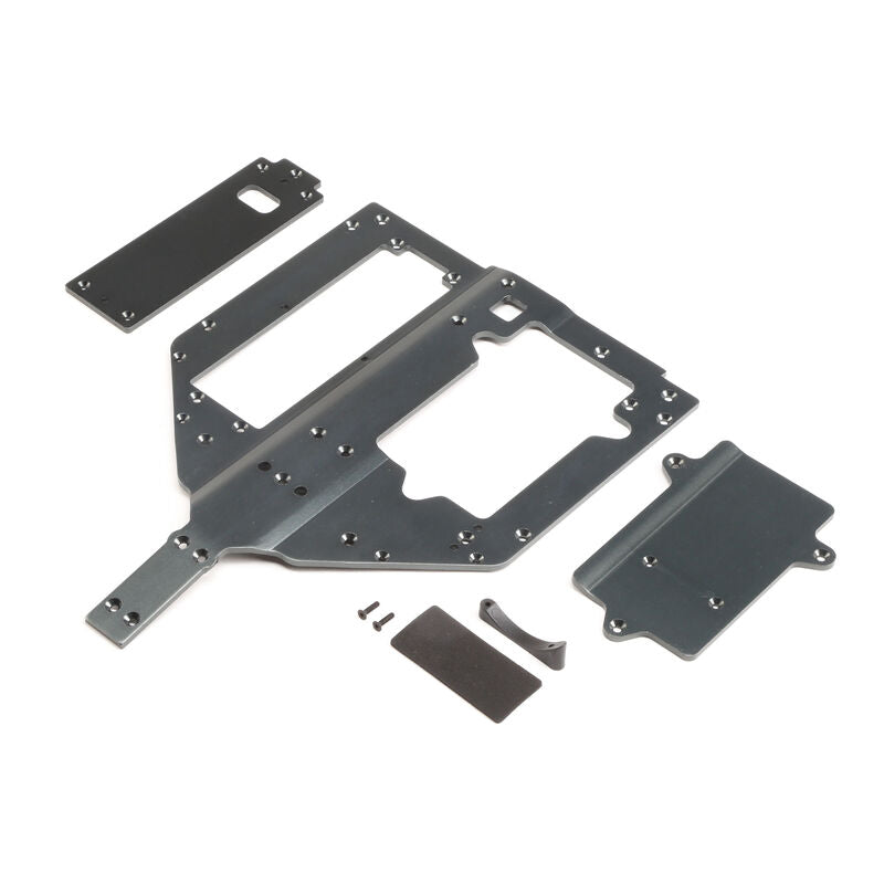 LOSI LOS251083 Chassis Motor & Battery Cover Plates: Super Rock Rey