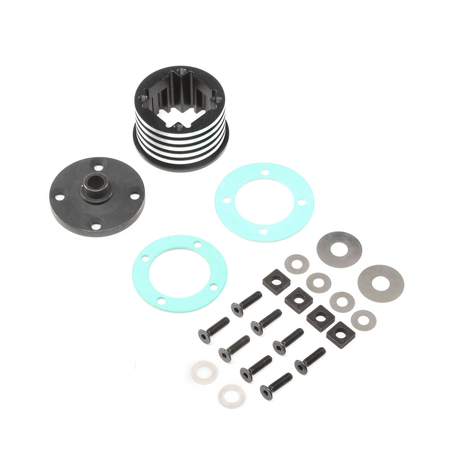 LOSI LOS252066 Diff Housing Set Aluminum (1) DBXL-E