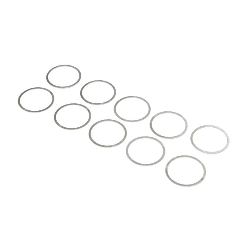 LOSI LOS252127 Diff Shims, 24x21x0.3mm (10): DBXL-E 2.0