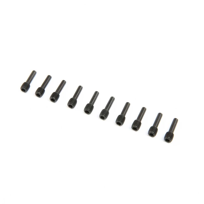 LOSI LOS252131 Driveshaft Screw Pin, 5x16mm, Steel (10): SBR/SRR M5x16