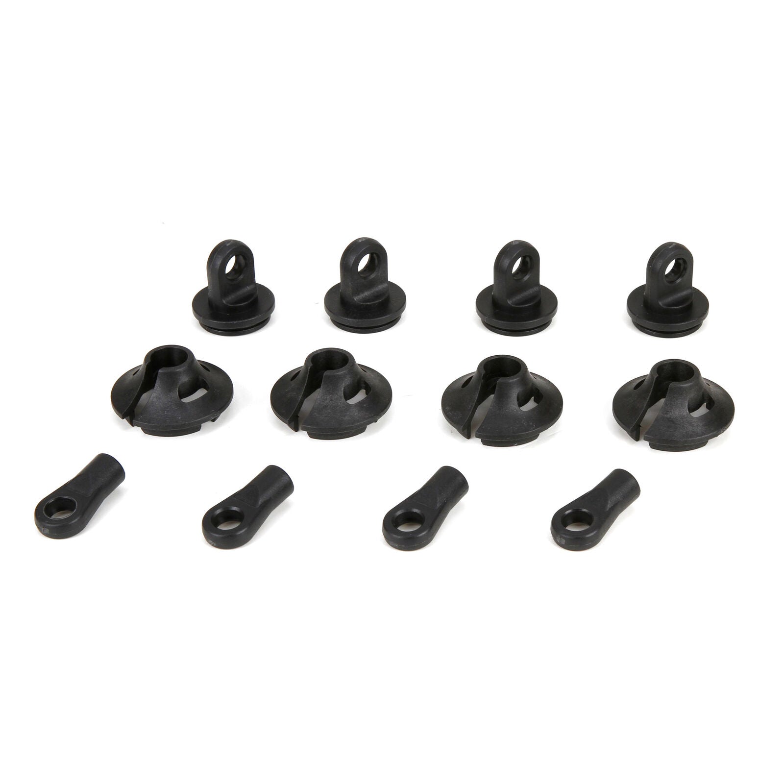 LOSI LOS253006 Spring Cups/Clips/Shock Ends (2): 1/5 4WD DB XL