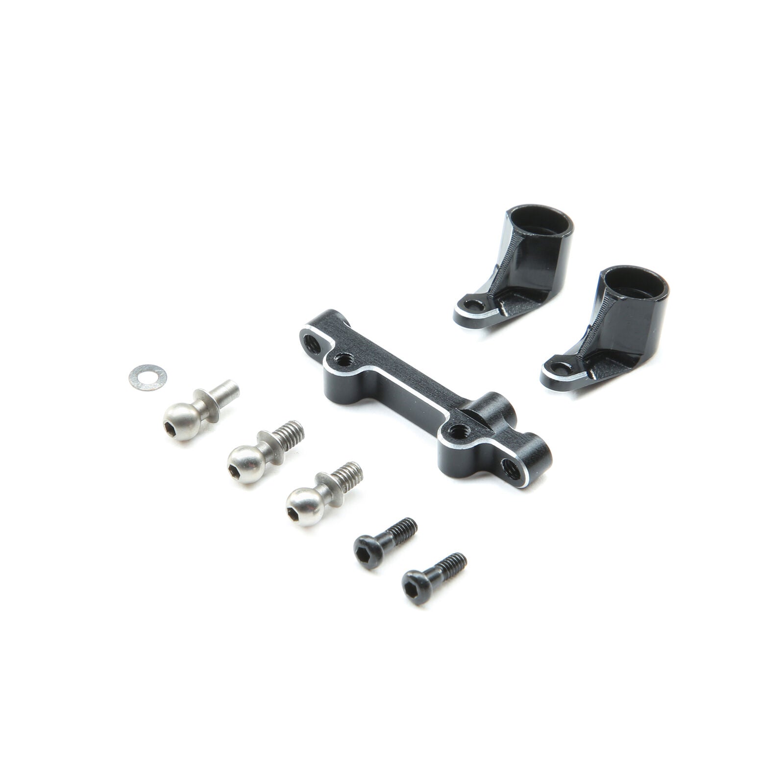 LOSI LOS311002 Bellcranks and Drag Link Alumimum: Mini-T 2.0, Mini-B