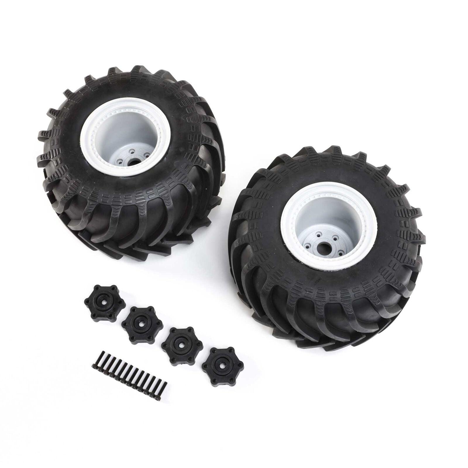 LOSI LOS43034 Mounted Monster Truck Tires Left / Right LMT