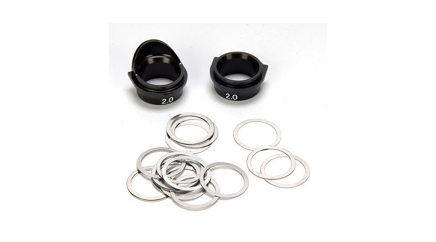 LOSI LOSA4454 Rear Gearbox Bearing Inserts Aluminum 8B/8T 2.0