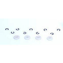 LOSI LOSA5043 Shock Pistons #60, Natural *DISC*