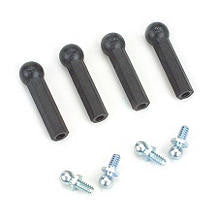 LOSI LOSA6008 Studded Balls (.2"Short Neck) W/Ends *DISC*