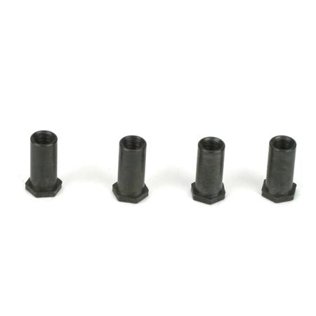 LOSI LOSA6265 Threaded Chassis Inserts/Short *DISC*