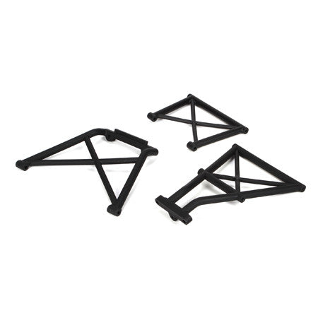 LOSI LOSB2576 Rear Bumper Brace Set 5IVE-T