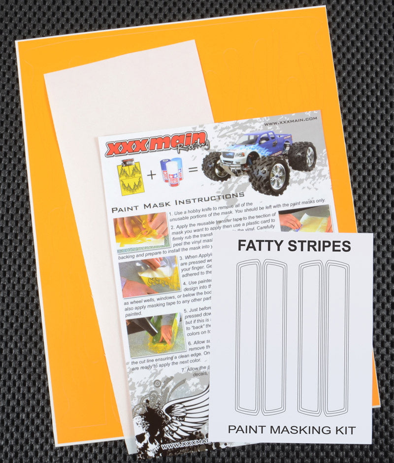 XXX MAIN M022L Fatty Stripes Paint Mask