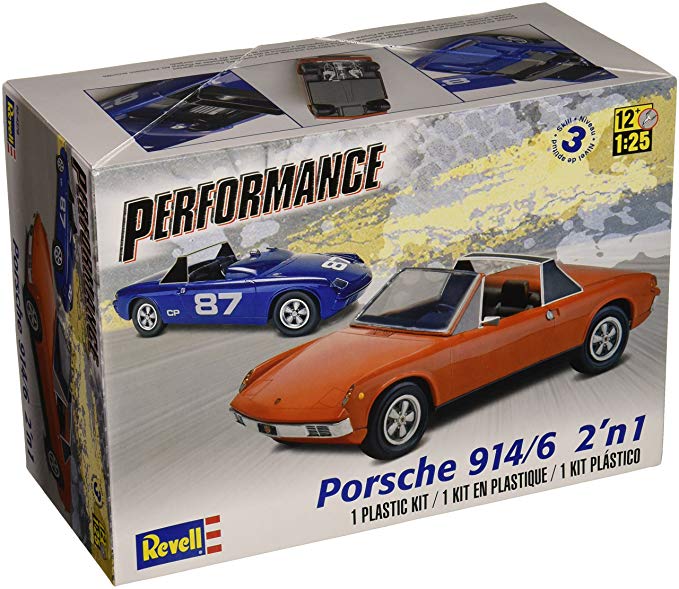 REVELL 85-4378 1/25 1972 Porsche 914/6  2'n1