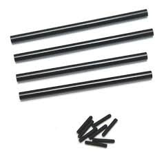 STRC STA30518BK Front/Rear Lower Susp Links Kit SCX10 (Black)