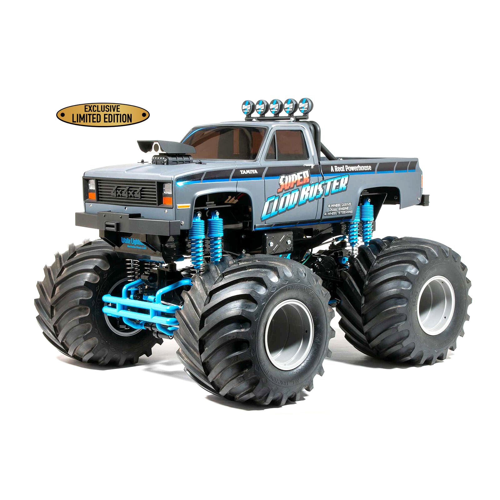 TAMIYA 92437 1/10 Super Clod Buster 4WD Truck Kit Grey (Limited Edition)