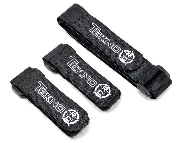 TEKNO TKR40008K Battery Straps Black 2 Cell