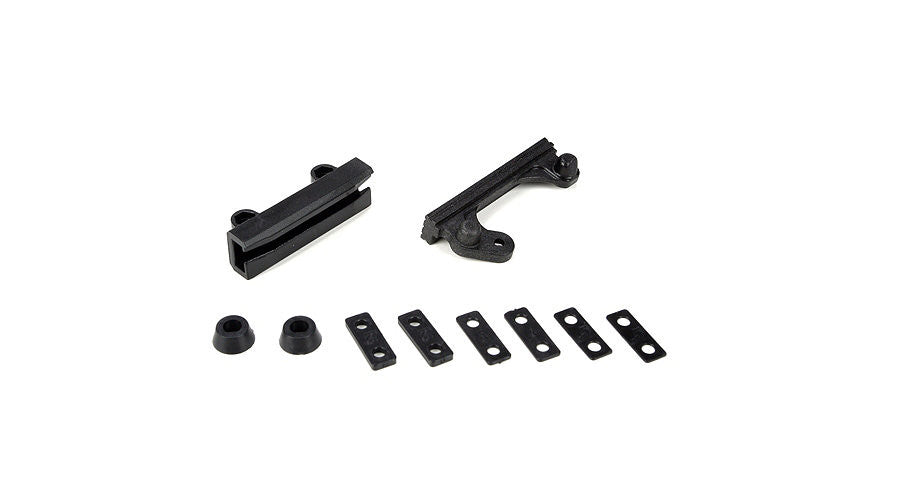 LOSI TLR1056 Steering Rack/Rack Housing & Spacers 22SCT *DISC*