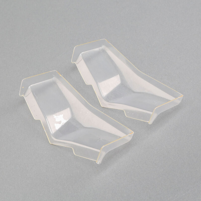 LOSI TLR230015 High Front Wing, Wide, Clear (2)