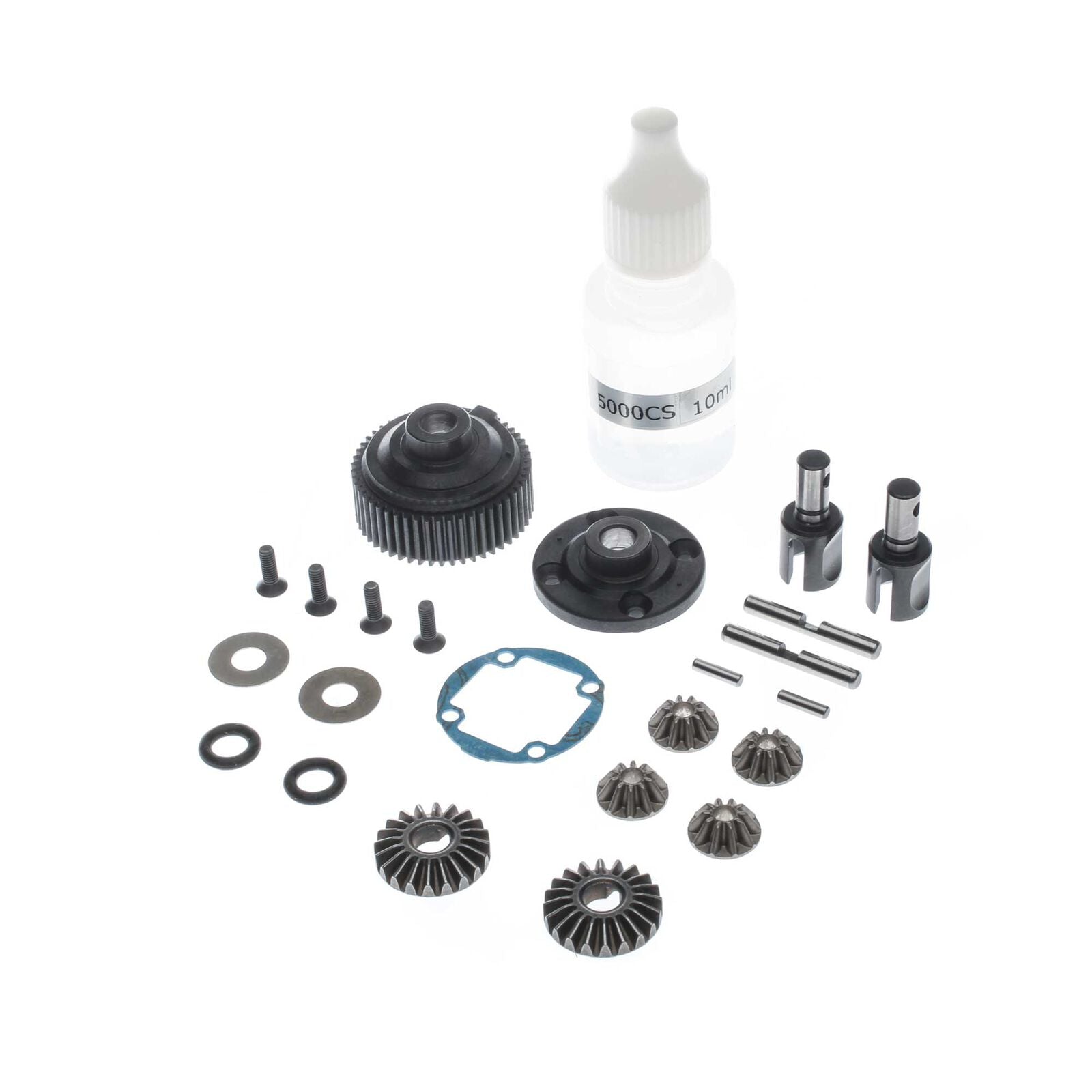 LOSI TLR232101 Complete G2 Gear Diff, Metal: 22