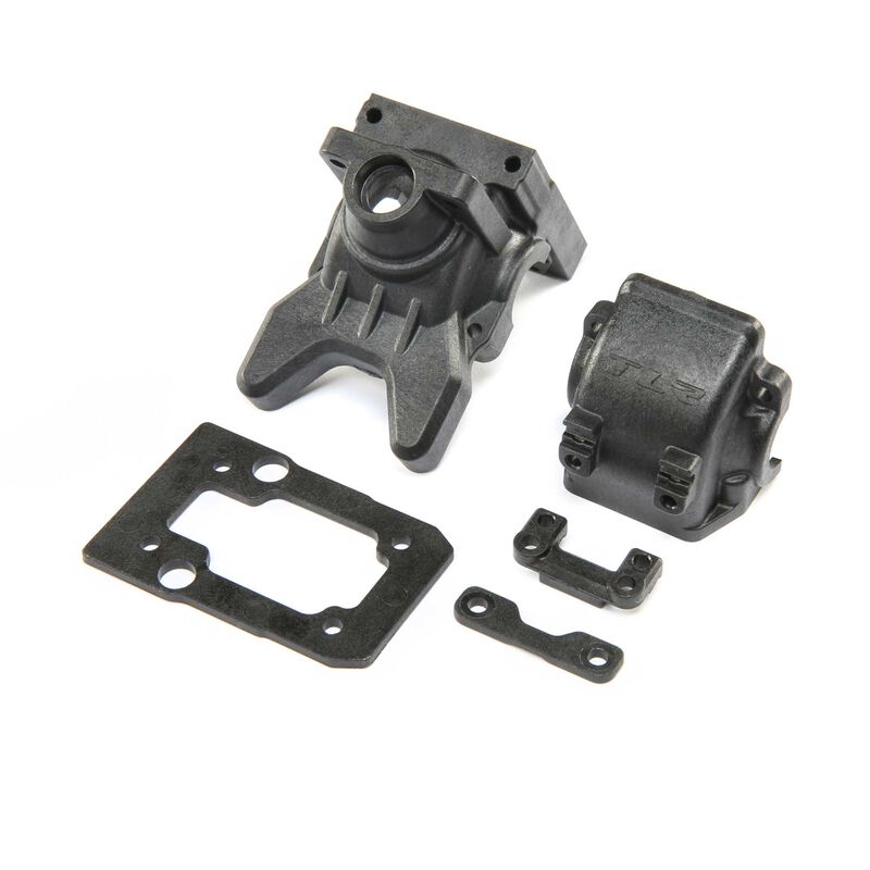 LOSI TLR232134 Rear Gear Box Set: 22X-4