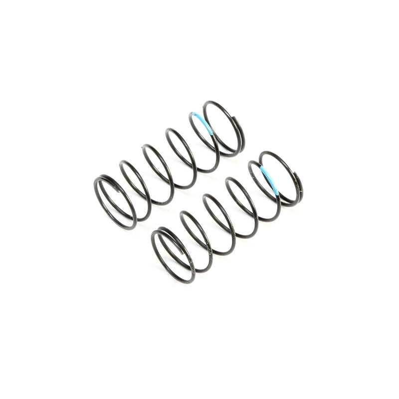 LOSI TLR233052 Front Springs, Sky Blue, Low Frequency 12mm (2)