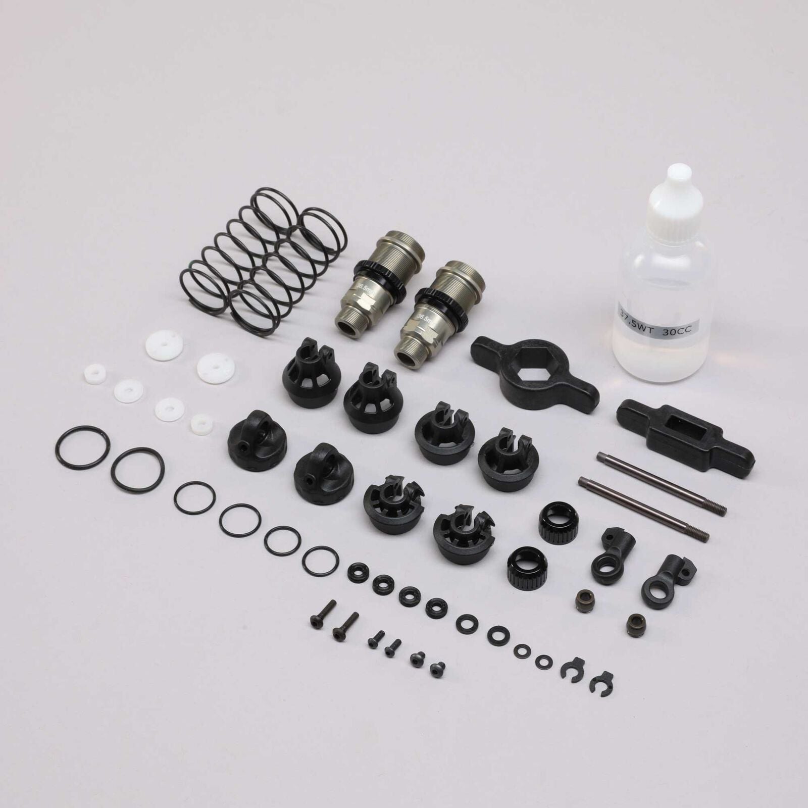 LOSI TLR233063 36.5mm Shock Set, G3, 3mm, TiCN (2)