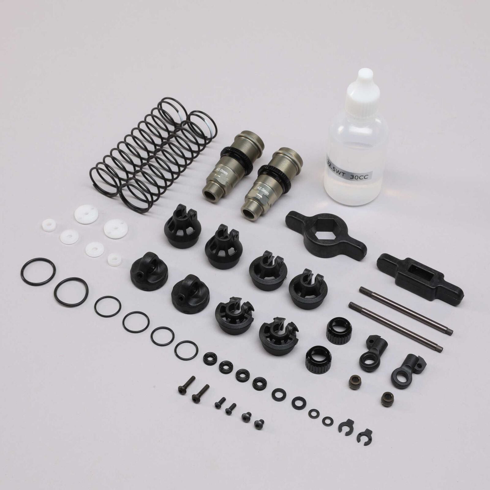 LOSI TLR233064 42mm Shock Set, G3, 3mm, TiCN (2)