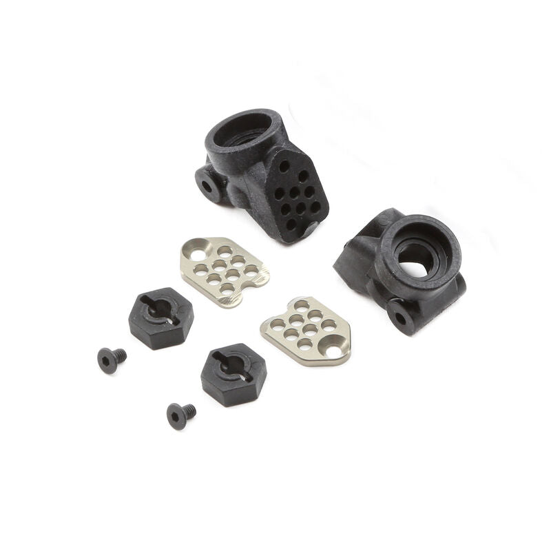 LOSI TLR234075 Dirt GenII Rear Hub Set Complete: All 22