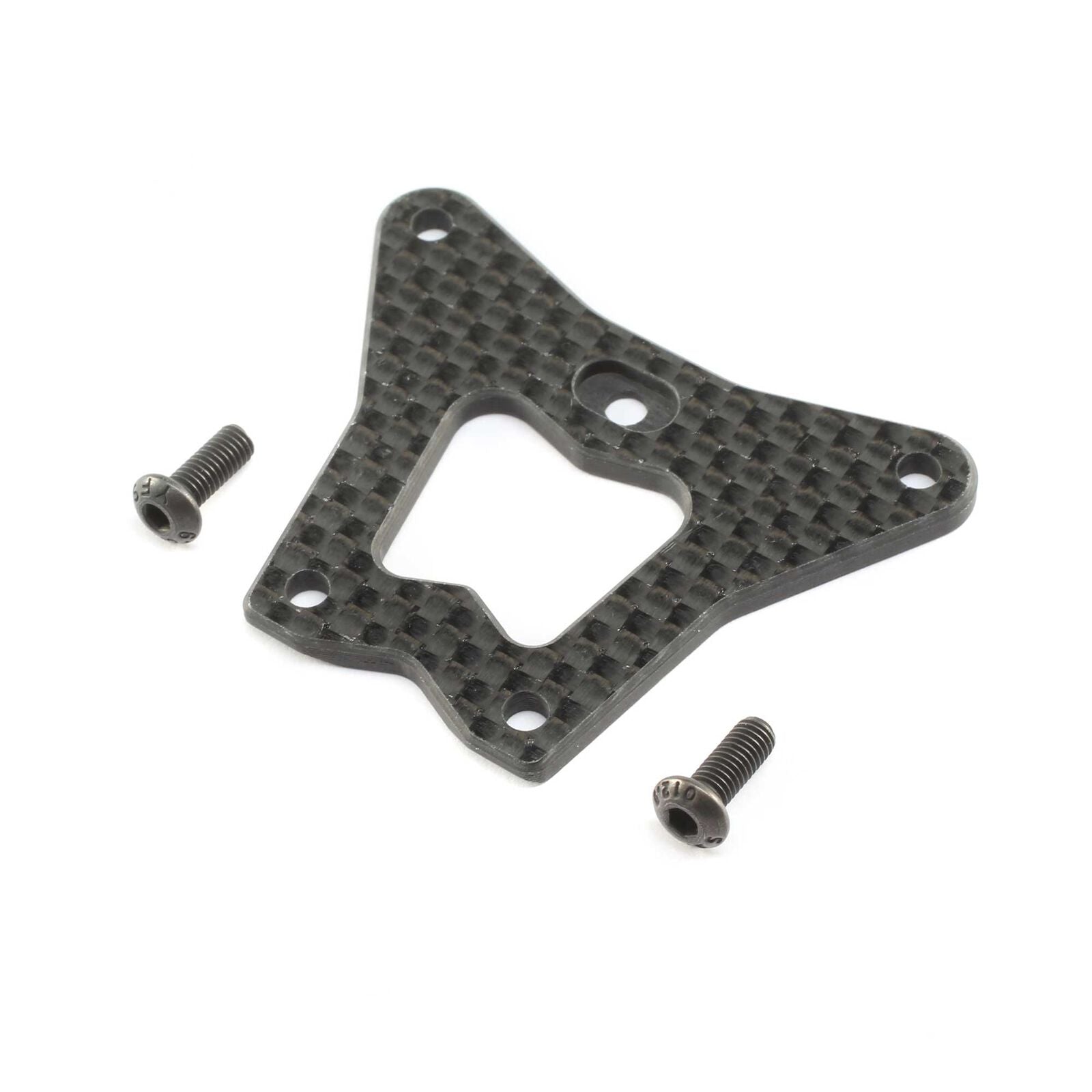 LOSI TLR331049 Carbon Front Steering /Gearbox Brace 22X-4